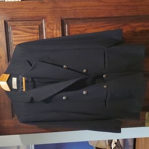 Wool black jacket made in USA.